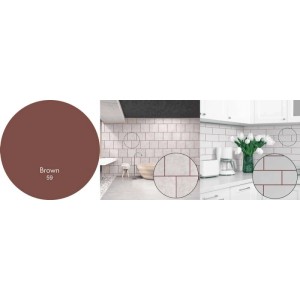Ceresit Flexibilná škárovacia hmota CE 40 Aquastatic Brown, 2 kg