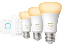 Philips Hue Štartovacia sada: 3x žiarovka E27 WA + Hue Bridge + Dimmer Switch