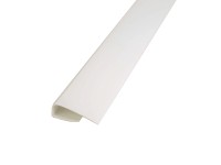 HOPA Okrajový profil k plastovému obkladu, biely, 33 x 12 mm