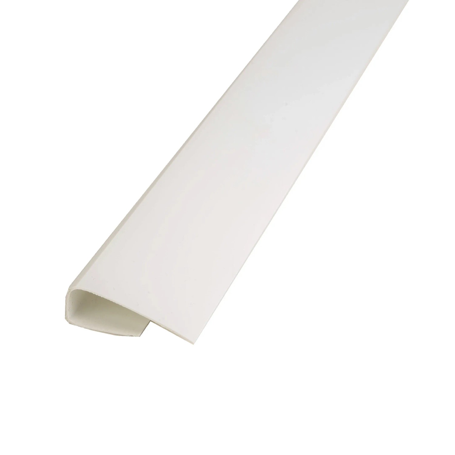 E-shop HOPA Okrajový profil k plastovému obkladu, biely, 33 x 12 mm