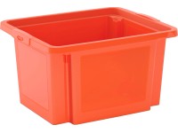 H stohovateľný box 23 l oranžový