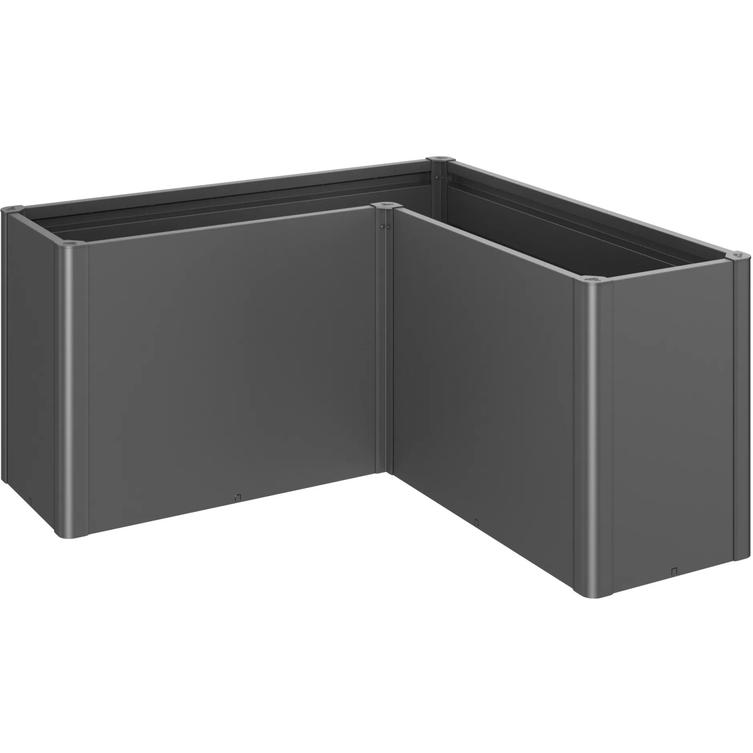 E-shop Biohort Vyvýšený záhon Belvedere Maxi L150 tmavo sivý, 152 x 152 x 53 x 77 cm