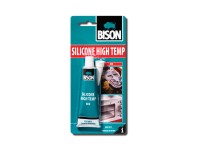 BISON Vysokoteplotný silikón SILICONE HIGH TEMP RED 60 ml