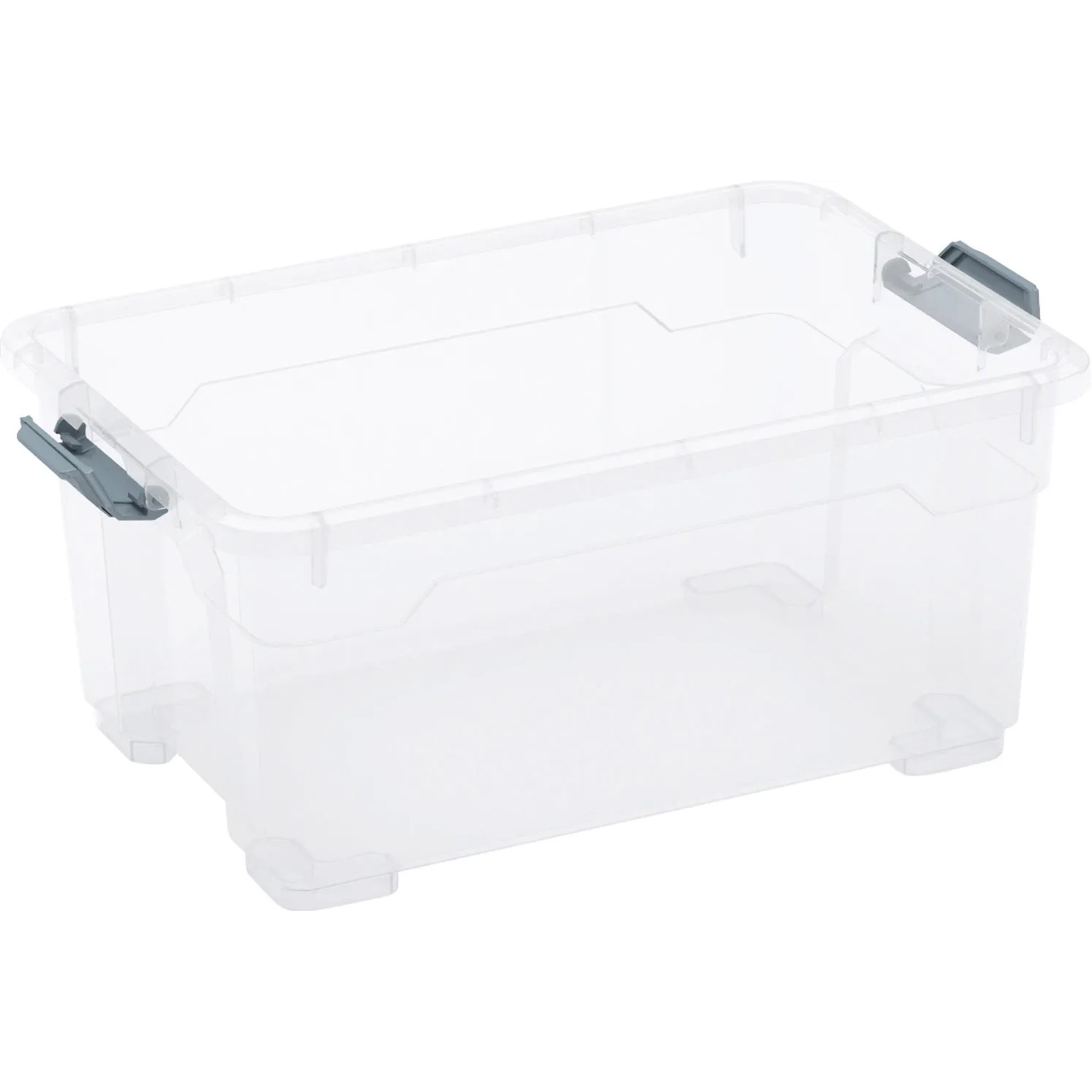 E-shop OBI Univerzálny úložný box Cadiz XS transparentný, 18 x 38 x 26,5 cm