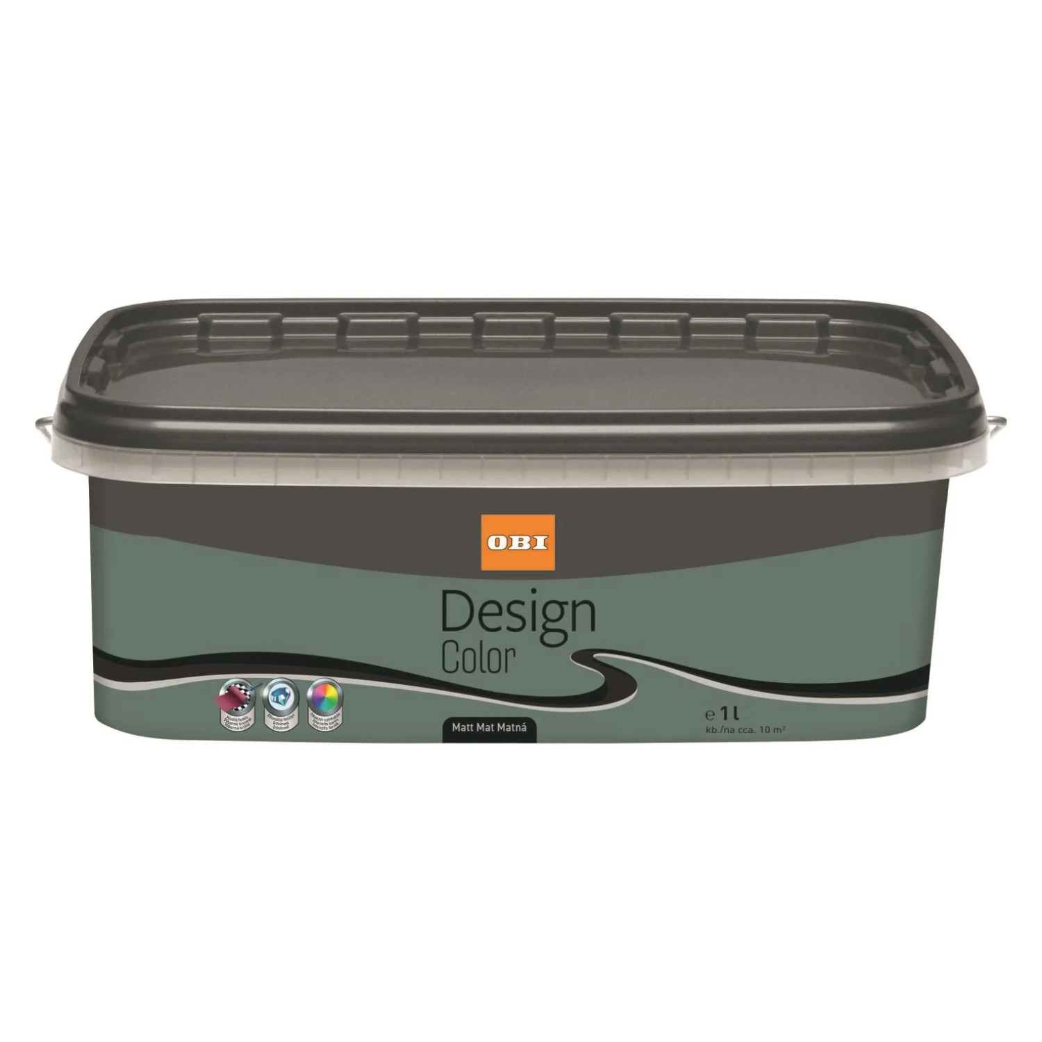 E-shop OBI Interiérová farba Design Color matná Eukalyptus 1 l