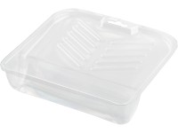 LUX-TOOLS Vložka priehľadná k vaničke 17,5 x 18,5 cm