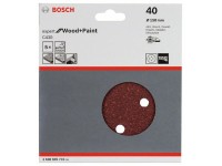 Bosch Brúsny papier C430, 150 mm 40, 5 ks