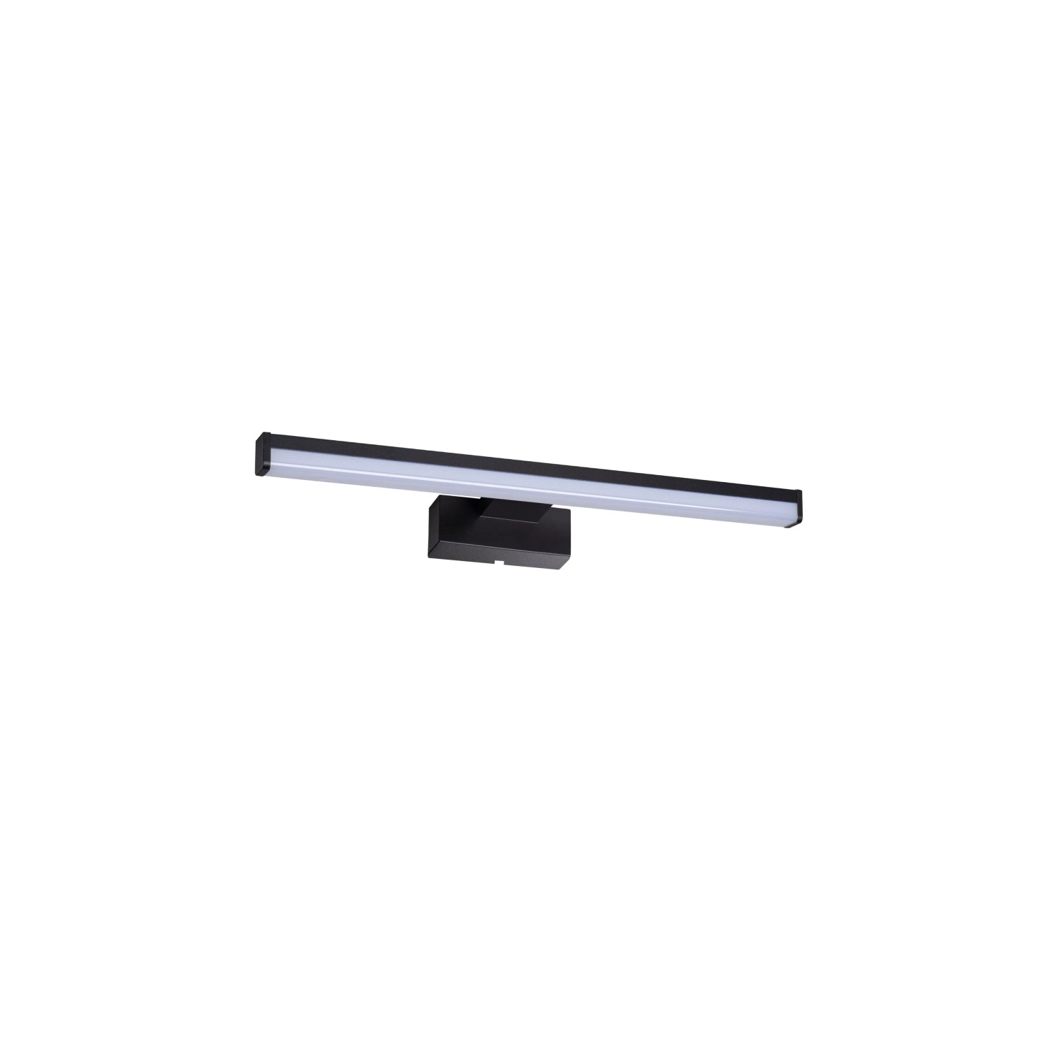 E-shop Kanlux LED svetlo do kúpeľne ASTEN čierne 8 W 690 lm 4000 K 42 x 110 x 400 mm
