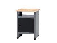 Küpper Odkladací stolík 12099, 1 dvierka/1 otvorená polica 84 x 60 x 60 cm