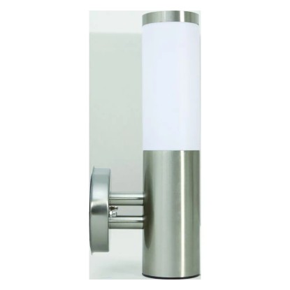 OBI Bodové svietidlo strieborno-biele 1 x E27 max. 15 W, 33 cm