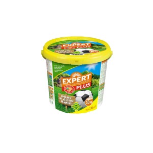 Vedro trávnikového hnojiva Expert Plus, vhodné pre všetky trávniky, 10 kg.