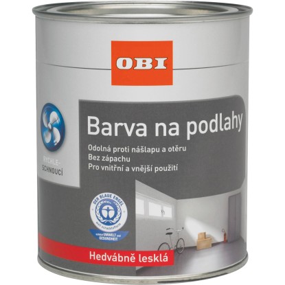 OBI Farba na podlahy oxidovo červená 750 ml