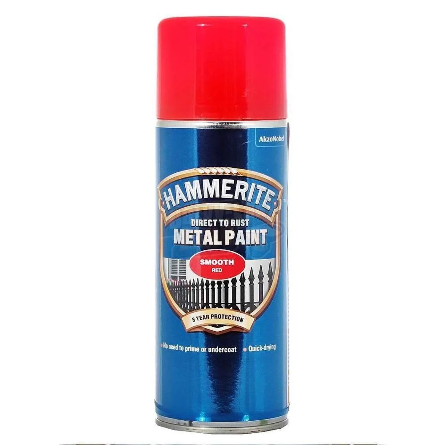 E-shop Hammerite Priamo na hrdzu farba na železné kovy v spreji hladká červená 400 ml