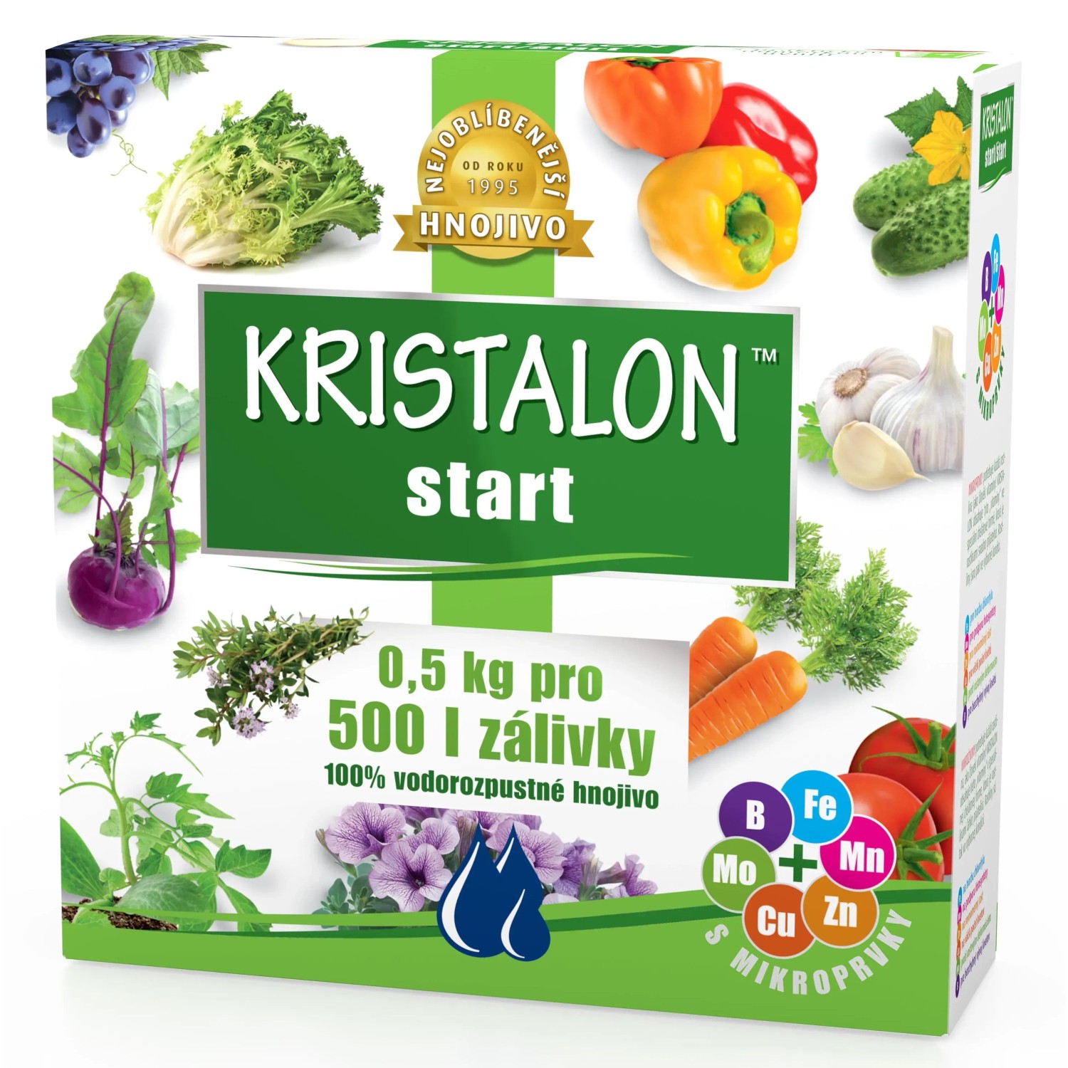 E-shop KRISTALON Kryštalické hnojivo Štart 0,5 kg