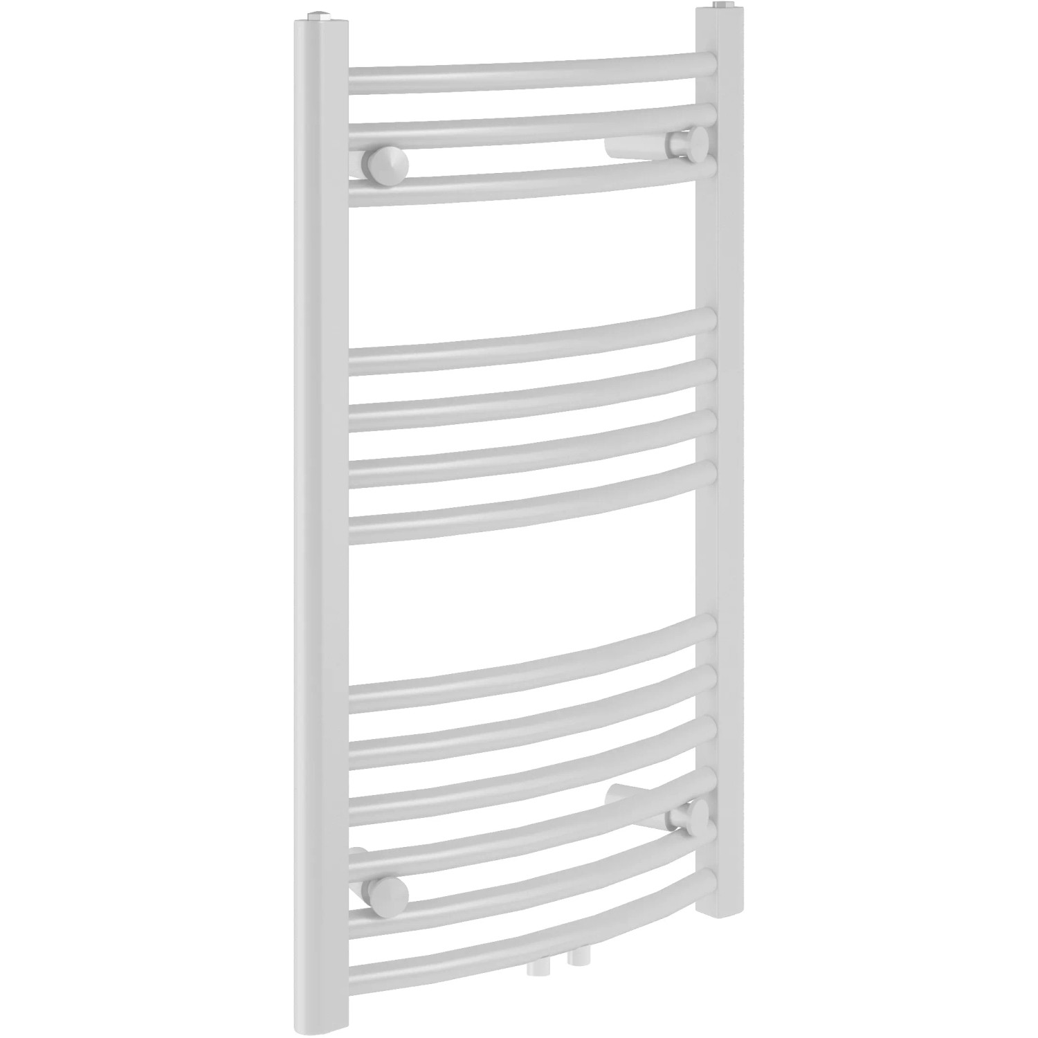 E-shop Sanotechnik Kúpeľňový radiátor Bari B700, oblý, biela, stred.pr., 80,3 x 60 cm