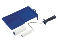 LUX-TOOLS Lazúrovací valček - súprava pre silnovrstvé lazúry, 4-dielna