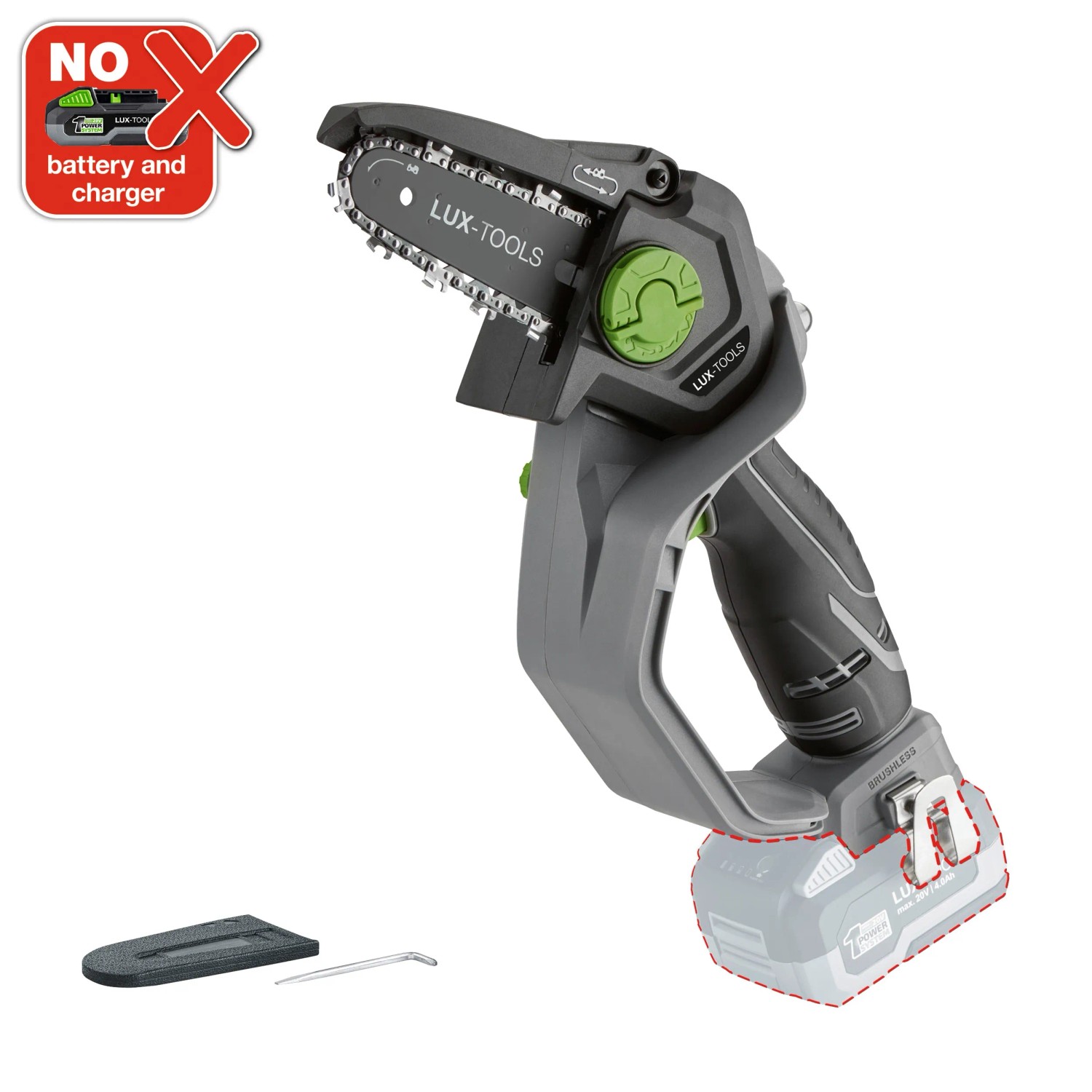 E-shop LUX-TOOLS 1 PowerSystem Aku prerezávacia píla A-EAS-20/154 Solo