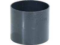 Budmat Spojka žľabovej rúry dvojhrdlová ProAqua 75/63 mm, antracitová