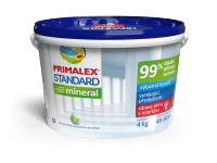 Primalex Vnútorný maliarsky náter Standard biely 4 kg Primalex Vnútorný maliarsky náter Standard biely 4 kg