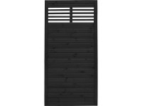 Prvok protipohľadového plota Nicea, antracitový, 180 cm x 90 cm