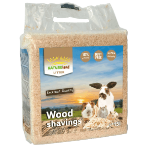 NATUREland LITTER Hoblinová podstielka 15 l