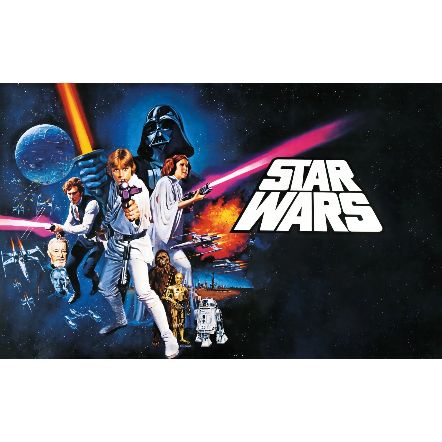 E-shop Komar Vliesová fototapeta Star Wars Poster Classic 1 400 x 250 cm