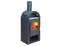 ACCENTE Krbové kachle Magna 3.0, 7 kW, čierna, 127 x 48 x 35,5 cm