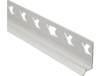 Škárový tesniaci profil 8 mm x 2,5 m PVC lesklá biela farba