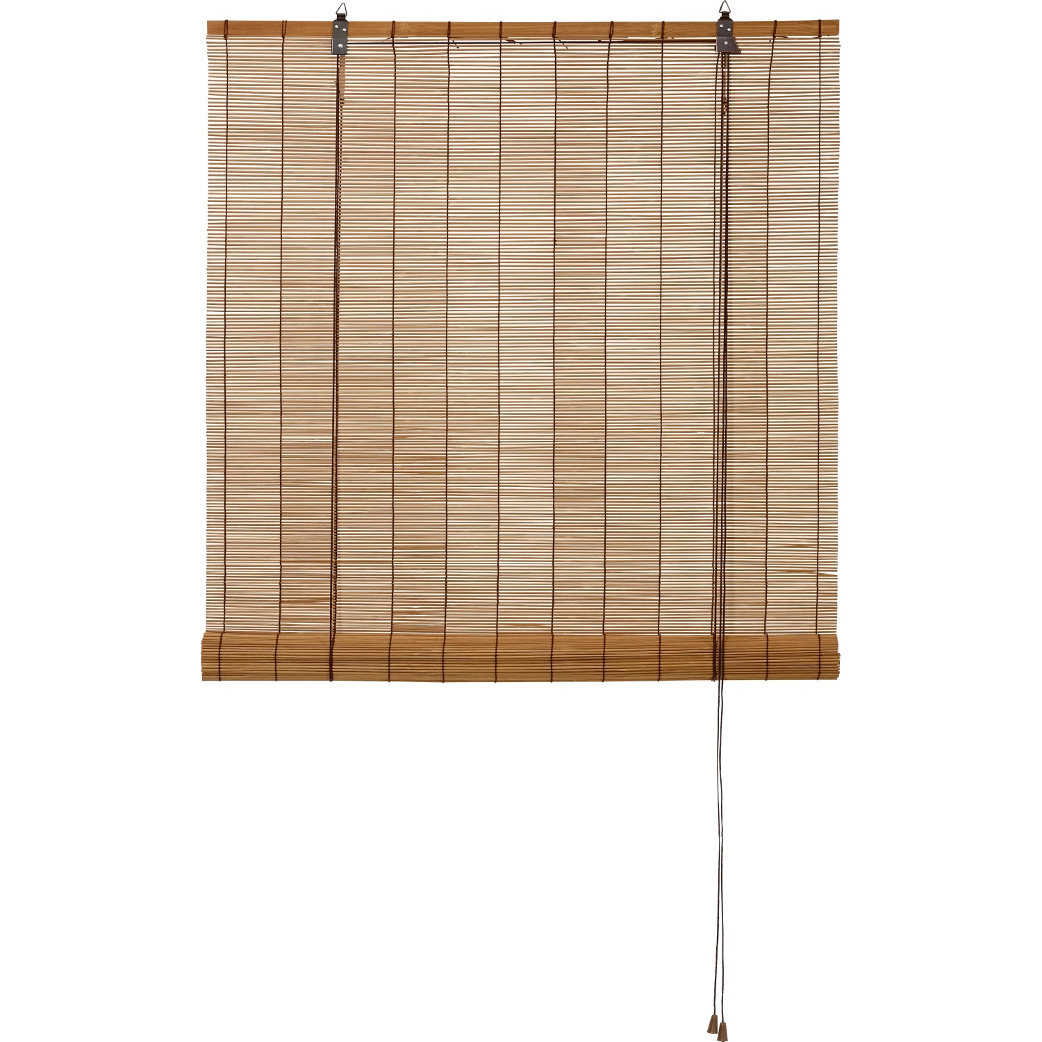 E-shop BWO Riasená bambusová roleta dub tmavý 100 x 160 cm