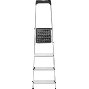 Hliníkový schodík do domácnosti so 4 stupňami, pracovná výška 275 cm, max. nosnosť 150 kg.