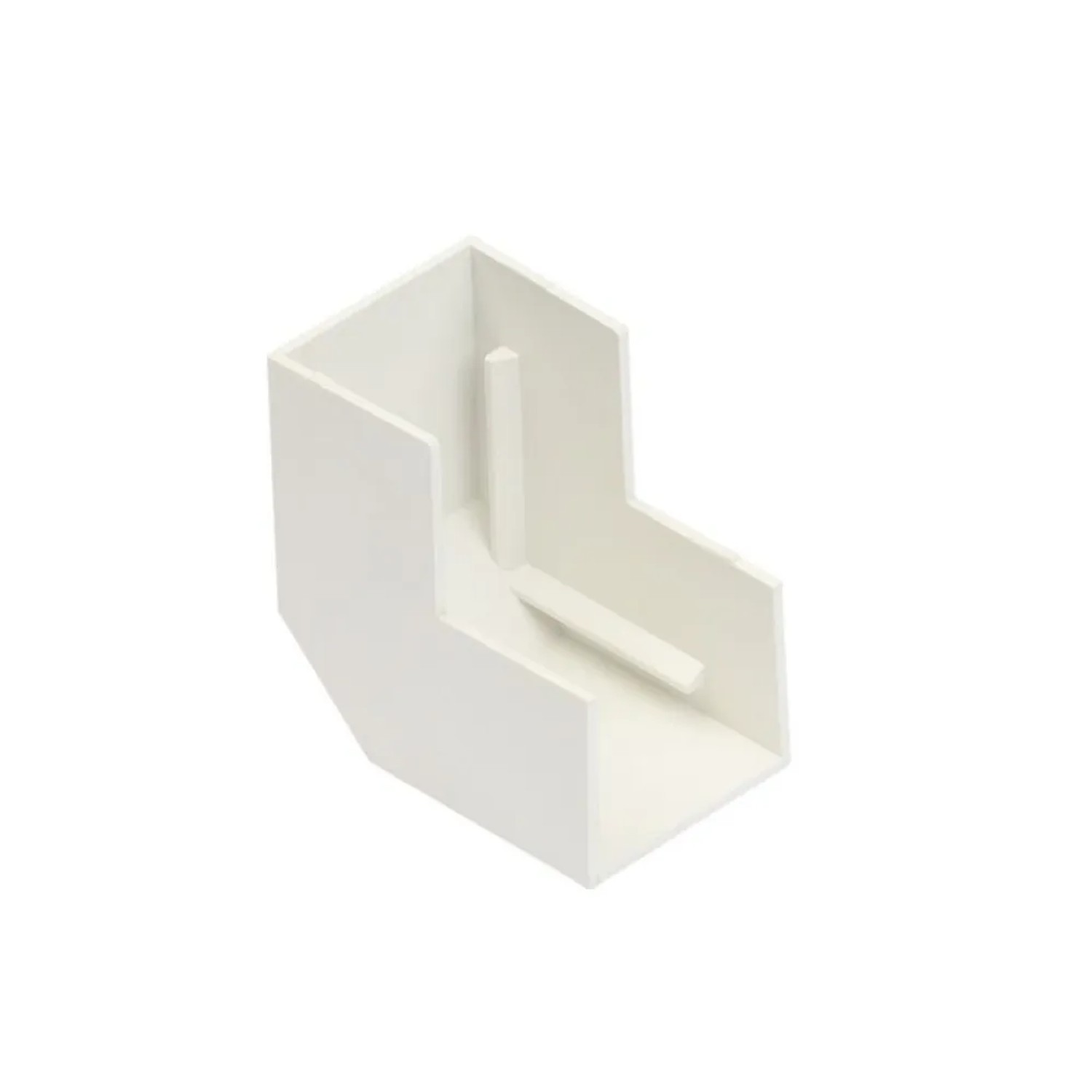E-shop Malpro Tvarovka pre elektroinštalačné lišty 15 x 10 mm, vonkajší uhol, biela