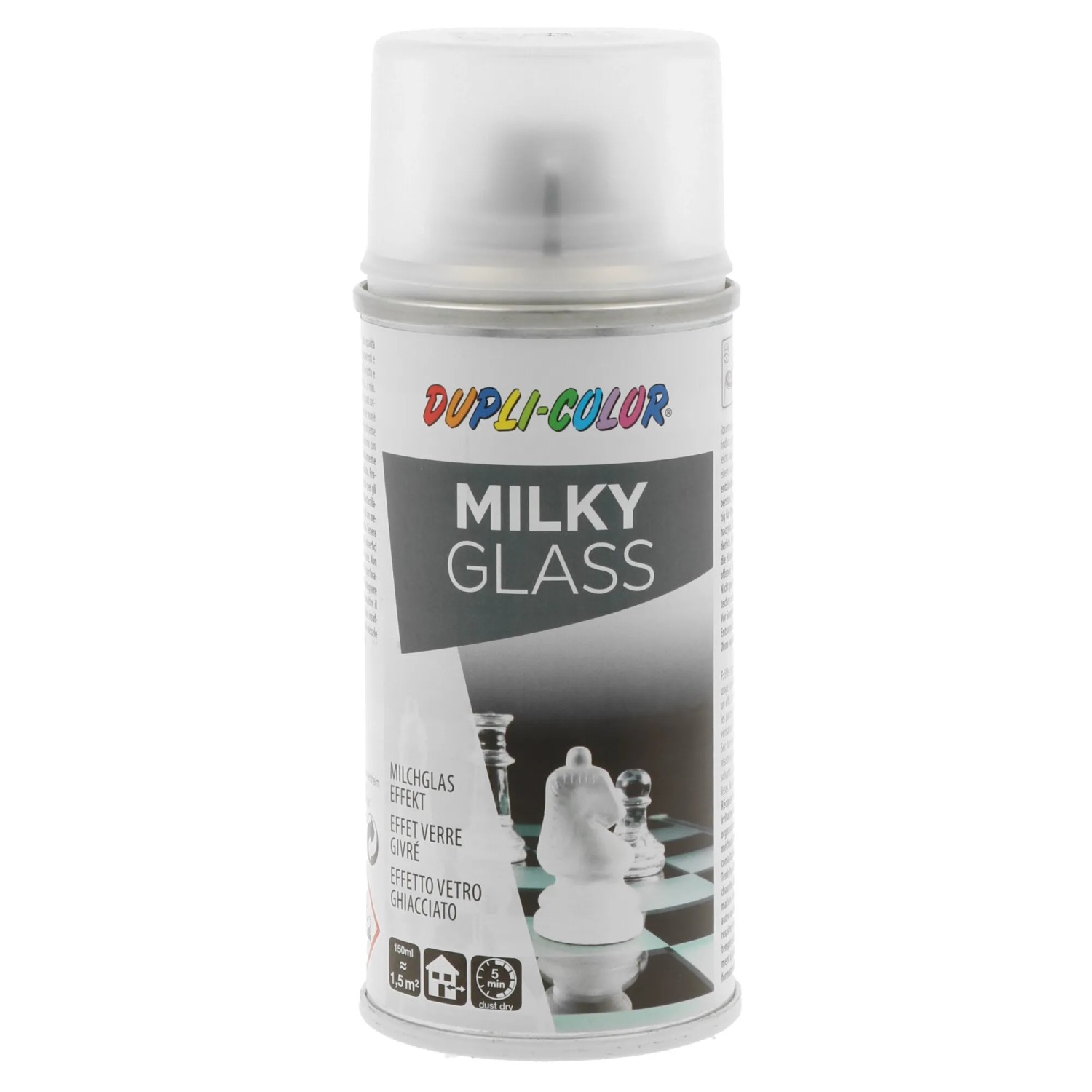E-shop DUPLI-COLOR Efektná farba v spreji MILKY GLASS EFFECT matný transparentný 150ml