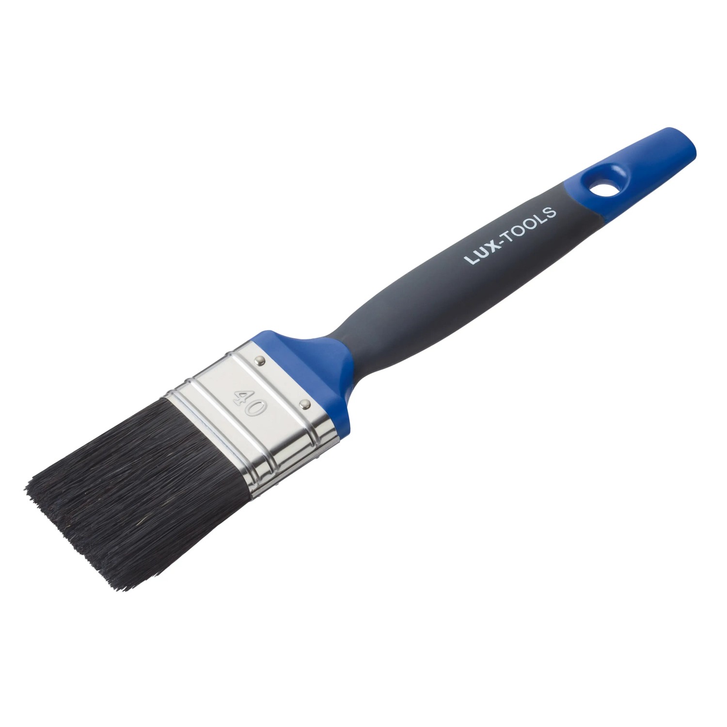 E-shop LUX-TOOLS Plochý štetec na laky so syntetickou živicou s rukoväťou Softgrip 40 m