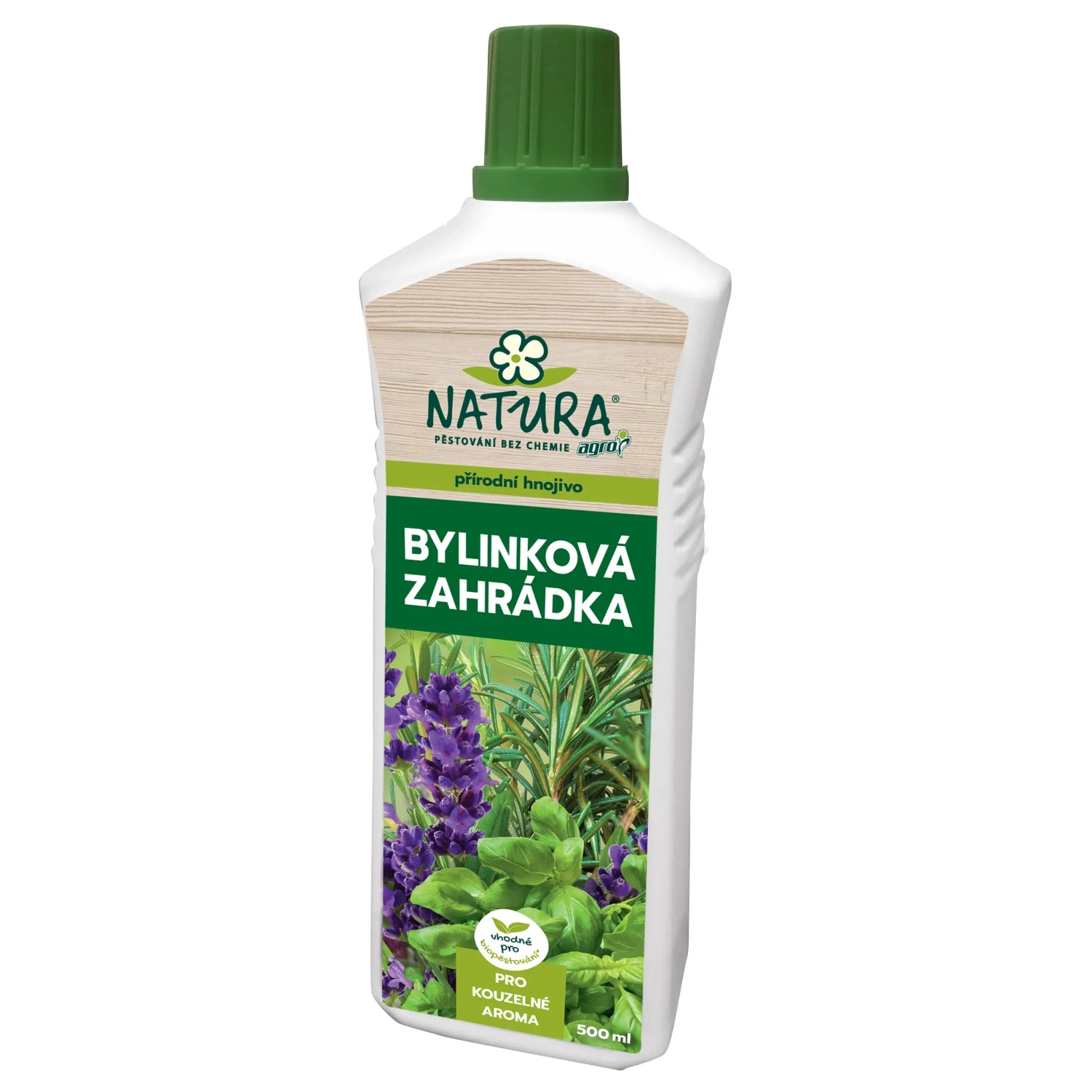 E-shop NATURA Prírodné kvapalné hnojivo bylinková záhradka 500 ml