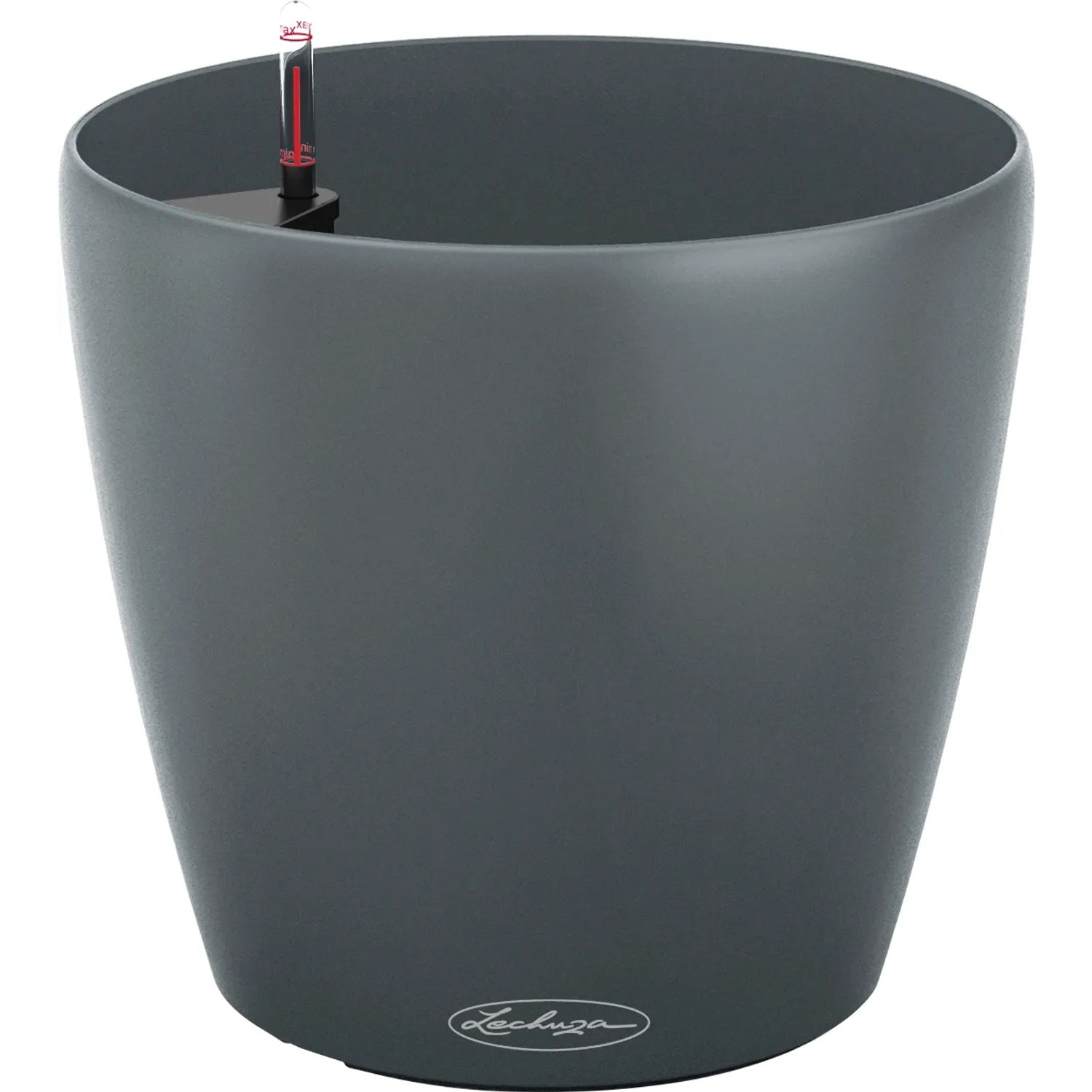 E-shop Lechuza Samozavlažovací kvetináč Classico Color Eco 28 sivý pr. 27,5 x 26 cm