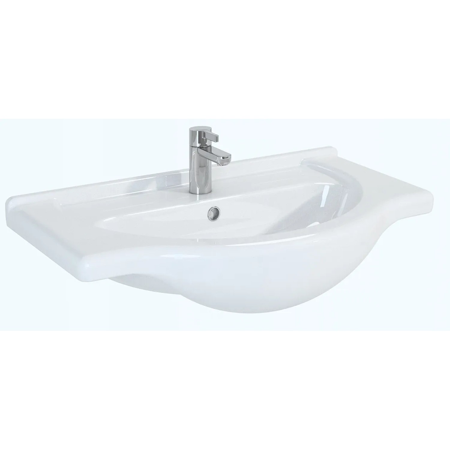 E-shop Maximus Keramické umývadlo Bahama, 75 cm