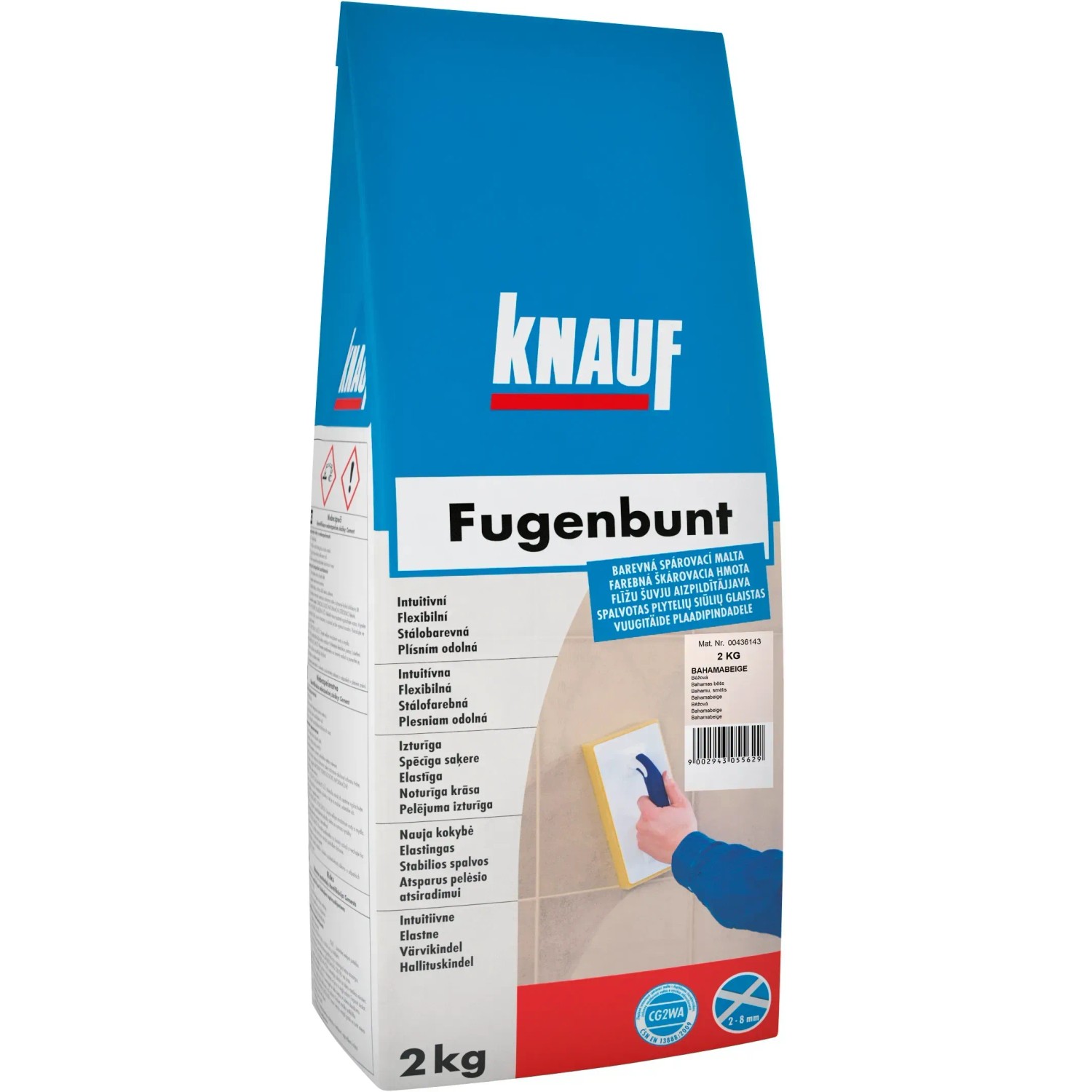 E-shop Knauf Škárovacia hmota Fugenbunt, Bahama, 2 kg