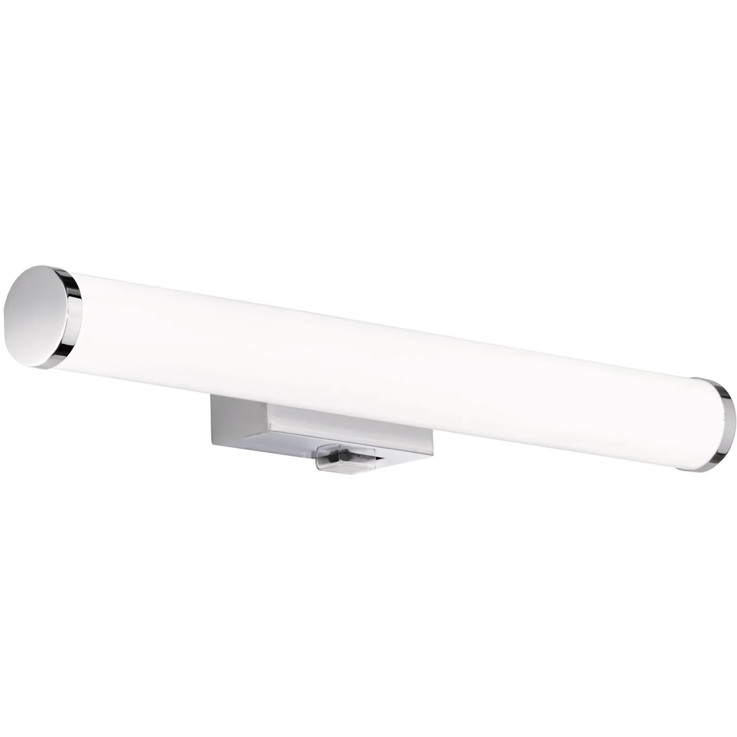 E-shop Trio Nástenné LED svietidlo Mattimo, chróm/biela, 3000K, 450 lm, 4,3 W, 40,4 cm