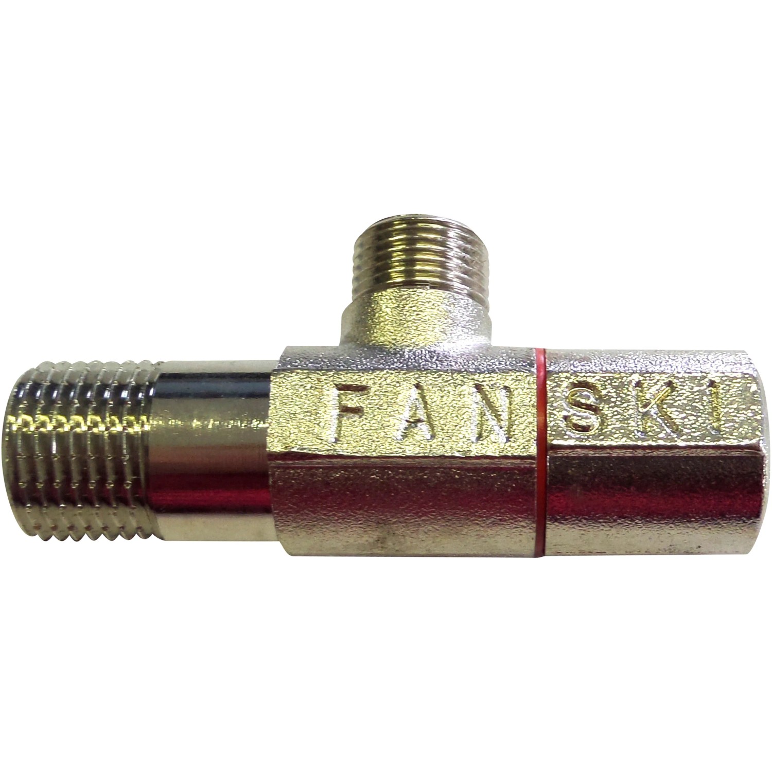 E-shop Fanski Rohový dizajnový ventil AP011C 1/2" x 3/8" červený