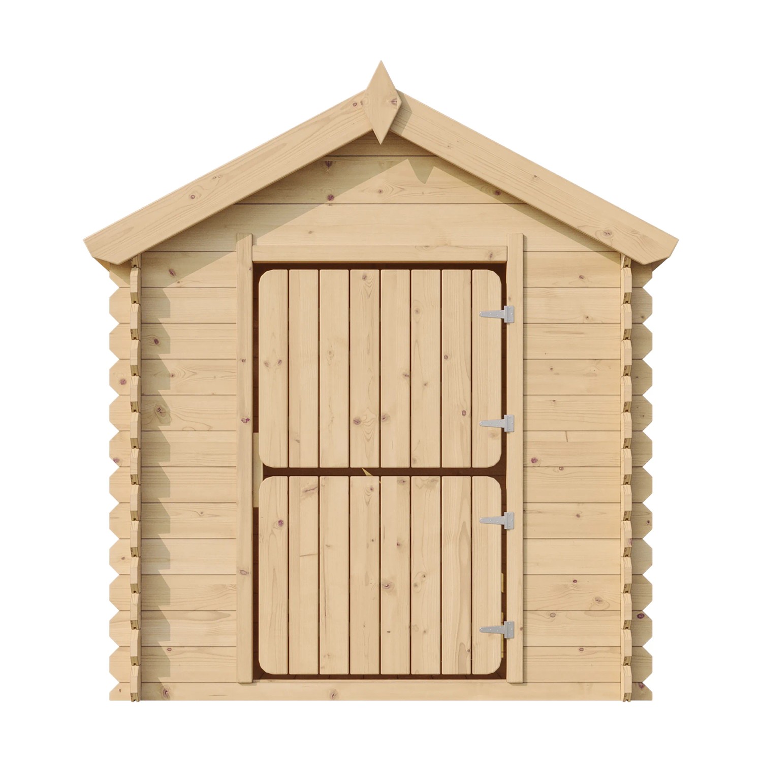 E-shop Timbela Drevený domček pre deti M516 s podlahou, 106 x 130 cm