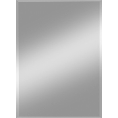 Kristall-Form Zrkadlo Gennil s fazetou strieborné 40 x 60 cm