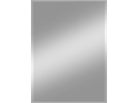 Kristall-Form Zrkadlo Gennil s fazetou strieborné 40 x 60 cm