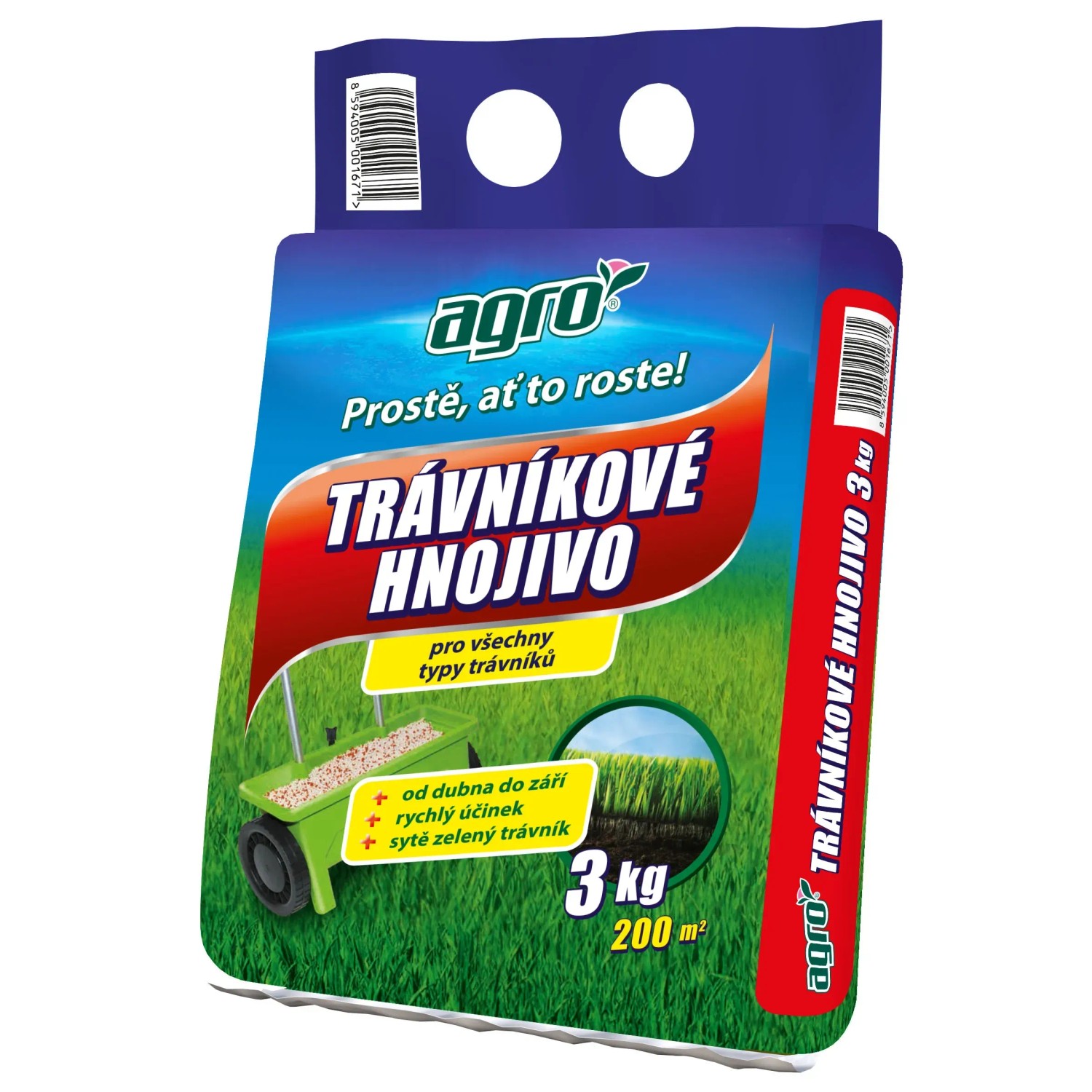 E-shop AGRO Trávnikové hnojivo 3 kg