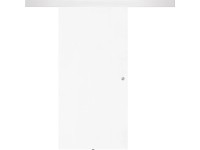 Drevené posuvné dvere Margalida vr. koľajnice, biela, 180 x 212 cm