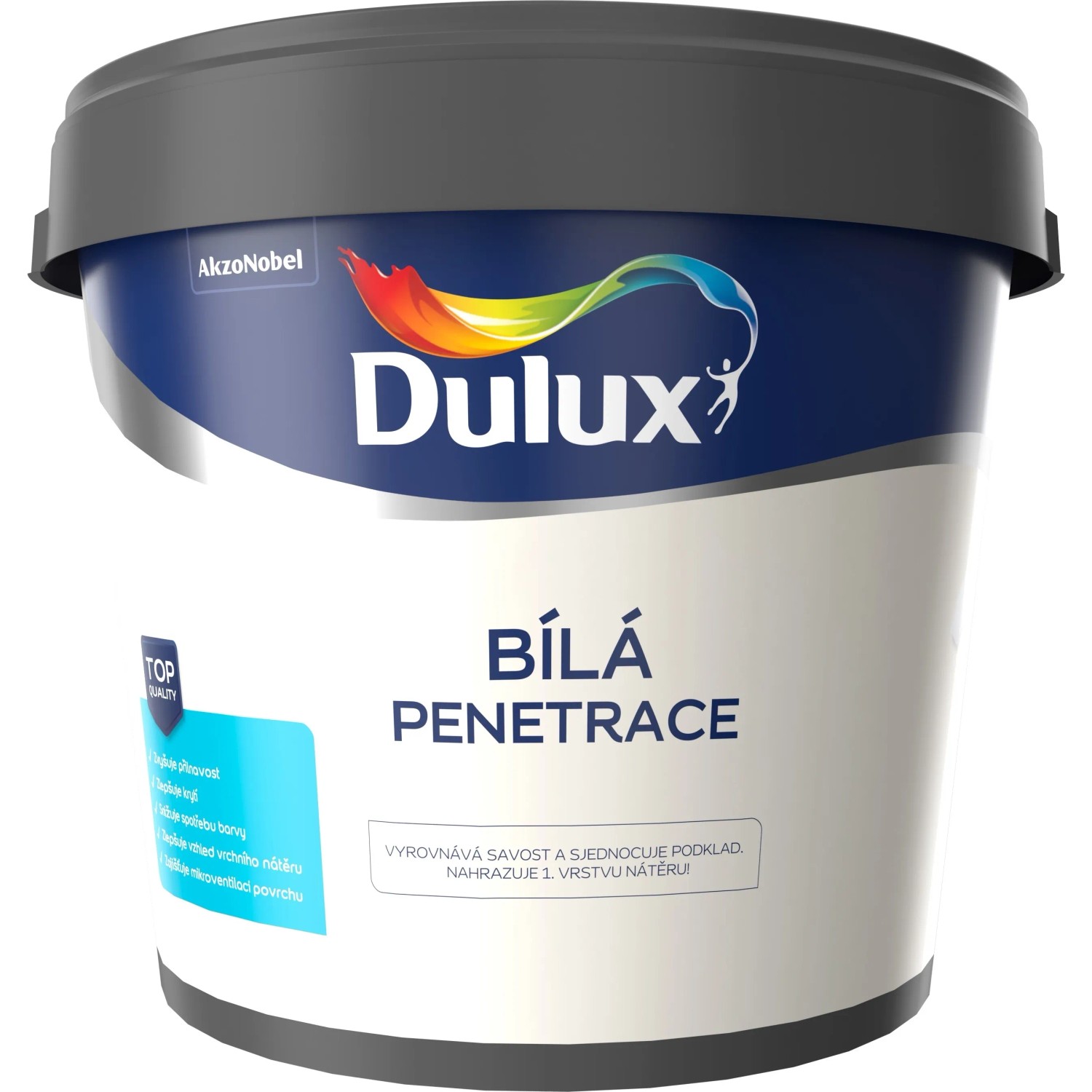 E-shop Dulux Interiérová emulzná farba Biela penetrácia 4,5 kg