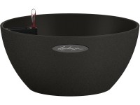 Lechuza Kvetináč Cubeto Stone 30 čierny, 135 x 300 x 300 mm