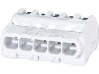 OBI Páčková svorka 5-pólová priemer 0,2 mm - 2,5 mm, 10 ks OBI Páčková svorka 5-pólová priemer 0,2 mm - 2,5 mm, 10 ks