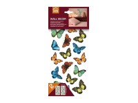 Crearreda Samolepiaca dekorácia Colourful Butterflies