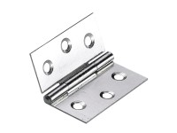 Hettich Nábytkový záves hranatý, pozinkovaný, 38 x 38 x 1 mm