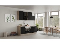 Flex-Well Kuchyňa Capri 220 cm/typ 4 - rúra/varná doska/digestor/umývačka